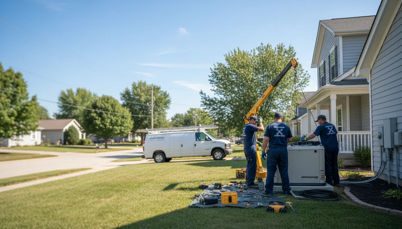 Generator Installation in Windsor, IL near me